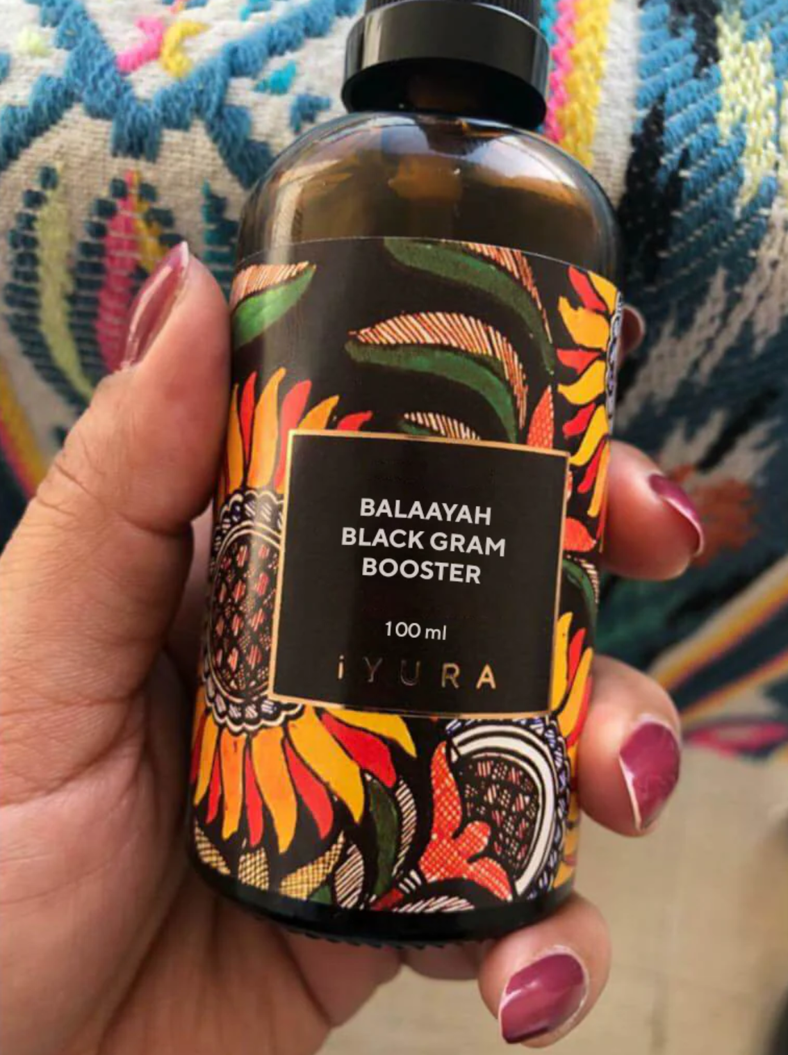 Olio corpo Balaayah Black Gram Booster (2 flaconi) - immagine 4