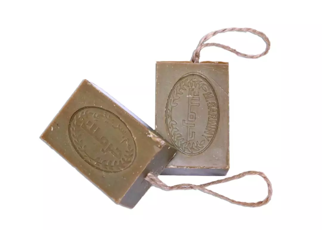 LAUR Modern- Aleppo Soap 5% Laurel oil / Ca. 125 with cord - immagine 2